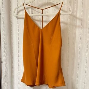 Timing Burnt Orange Camisole Tank Top